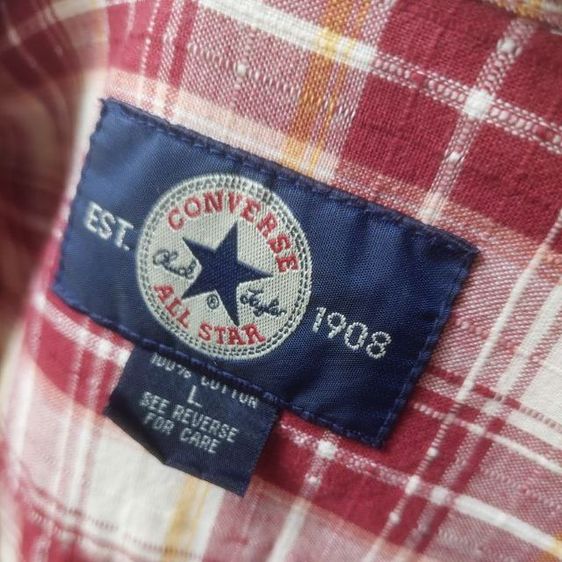 เชิ๊ต CONVERSE ซิปหน้า สภาพสวย✨️ รูปที่ 5