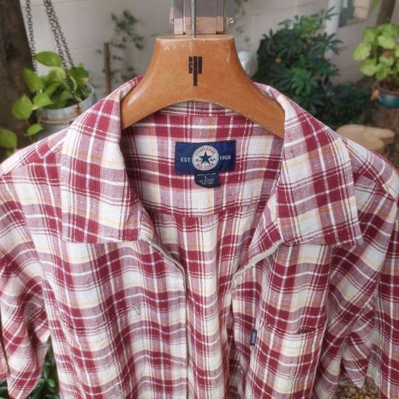 เชิ๊ต CONVERSE ซิปหน้า สภาพสวย✨️ รูปที่ 4