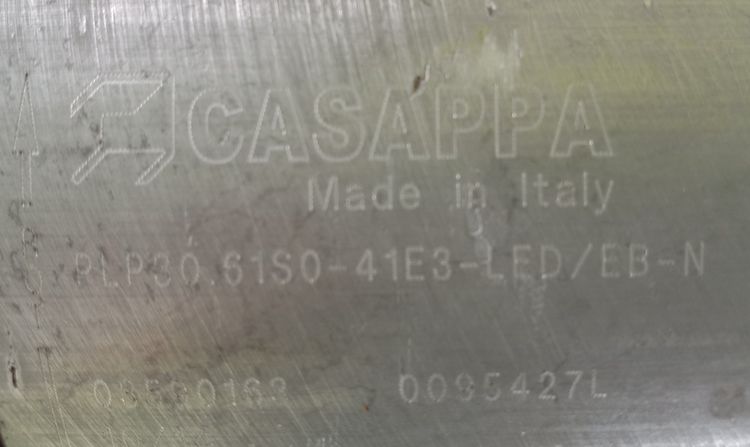 เกียร์ปั๊มไฮดรอลิก Casappa-PLP30.61S0มือสอง เหมาะสำหรับสายDIY. รูปที่ 2