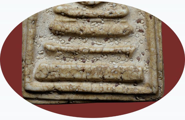 พระสมเด็จวัดระฆัง พิมพ์ใหญ่ มีมวลสาร สวยมาก รูปที่ 5