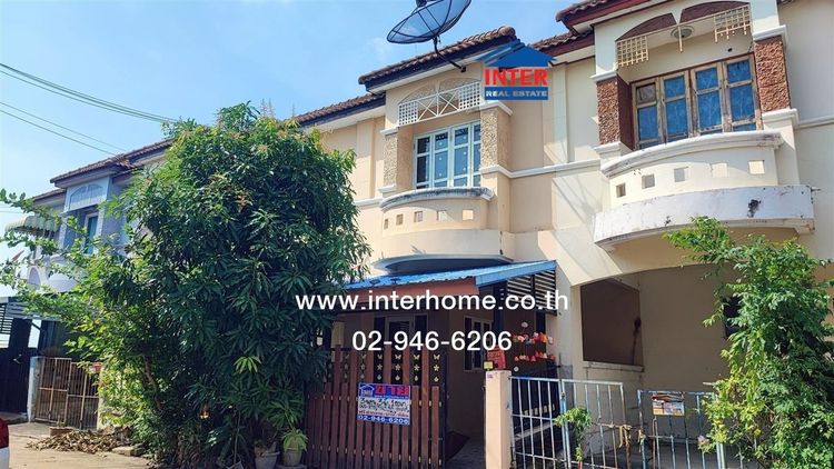 มีบางส่วน ไม่ใช่ ทาวน์เฮ้าส์ 2 ชั้น 21 ตร.ว. หมู่บ้านนันทิชา 3-8 ซอย5 ถนนบ้านกล้วย-ไทรน้อย ถนนกาญจนาภิเษก ไทรน้อย นนทบุรี