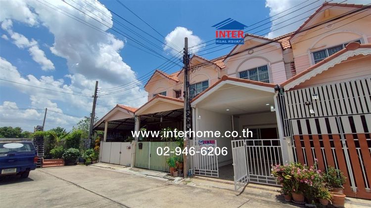 มีบางส่วน ทาวน์เฮ้าส์ 2 ชั้น 17 ตร.ว. หมู่บ้านเหนือฟ้าโฟร์ บางบัวทอง ซอย4 ถนนบ้านกล้วย-ไทรน้อย ถนนกาญจนาภิเษก บางบัวทอง นนทบุรี รูปที่ 3