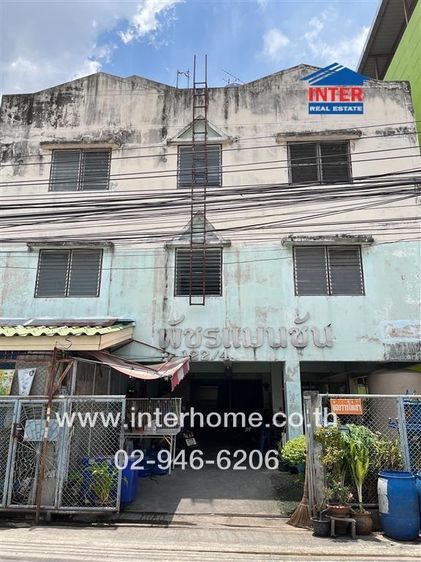 อพาร์ทเม้นท์ 5 ชั้น 60 ตร.ว. อพาร์ทเม้นท์ ซอยพหลโยธิน83 วัดประยูรธรรมาราม ถนนวิภาวดี-รังสิต ถนนพหลโยธิน ลำลูกกา ปทุมธานี