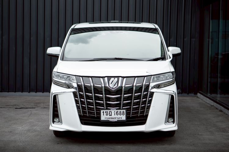 Toyota Alphard 2020 2.5 S C-Package Utility-car เบนซิน ไม่ติดแก๊ส เกียร์อัตโนมัติ ขาว รูปที่ 3