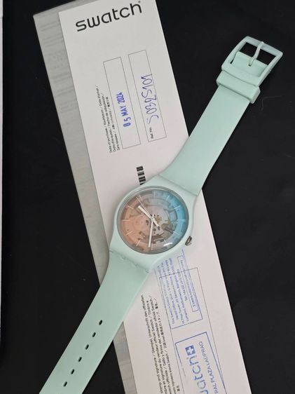 FLEETINGLY ICEBLUE การกันน้ำ 3 บาร์ เส้นผ่านศูนย์กลาง 41.00 mm กลไก ควอตซ์ รูปที่ 7