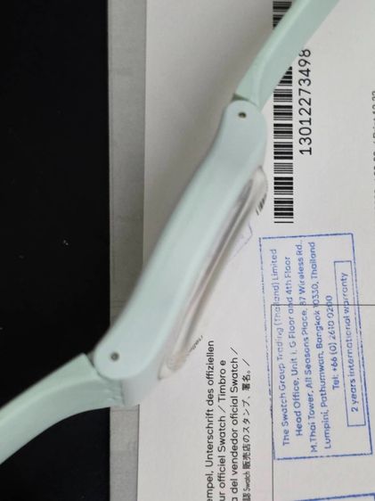 FLEETINGLY ICEBLUE การกันน้ำ 3 บาร์ เส้นผ่านศูนย์กลาง 41.00 mm กลไก ควอตซ์ รูปที่ 3