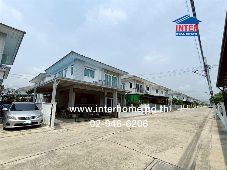 มีบางส่วน ไม่ใช่ บ้านเดี่ยว 2 ชั้น 40 ตร.ว. หมุ่บ้านคุณาลัยพรีม บางบัวทอง ถนนบ้านกล้วย-ไทรน้อยซอย16 ถนนชัยพฤกษ์ บางบัวทอง นนทบุรี รูปที่ 2