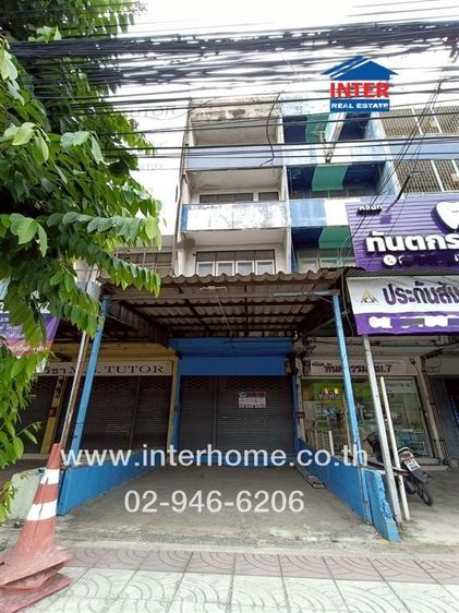 อาคารพาณิชย์ 3.5 ชั้น 21 ตร.ว. อาคารพาณิชย์ ก่อนถึงซอยรามอินทรา67 ถนนรามอินทรา ถนนประดิษฐ์มนูธรรม เขตคันนายาว กรุงเทพมหานคร