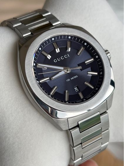 GUCCI GG2570 41 mm Blue Dial Quartz Men’s Watch Swiss Watch YA142303 รูปที่ 3