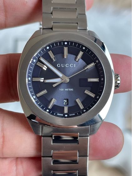 GUCCI GG2570 41 mm Blue Dial Quartz Men’s Watch Swiss Watch YA142303 รูปที่ 7