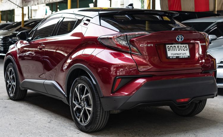 Toyota C-HR 2019 1.8 Hybrid Hi Utility-car ไฮบริด เกียร์อัตโนมัติ แดง รูปที่ 3