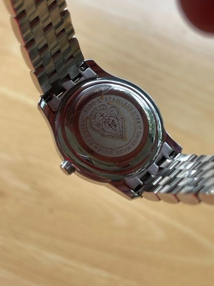 GUCCI Round face Watches 5500L Quartz Silver Dial Women's SS  รูปที่ 13