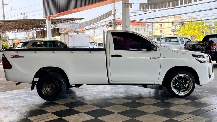 Toyota Hilux Revo 2021 2.4 Entry Pickup ดีเซล ไม่ติดแก๊ส เกียร์ธรรมดา ขาว รูปที่ 4