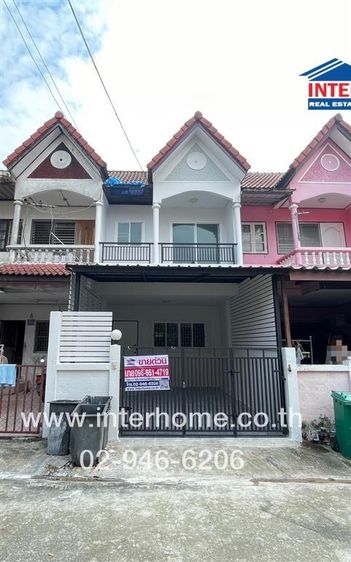 ทาวน์เฮ้าส์ 2 ชั้น 17 ตร.ว. หมู่บ้านเจริญลาภ3 ซอยคลองสี่ตะวันตก35 ถนนกาญจนาภิเษก คลองหลวง ปทุมธานี