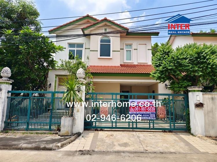 มีบางส่วน ไม่ใช่ บ้านเดี่ยว 2 ชั้น 56 ตร.ว. หมู่บ้านรสาสแปนิช คอร์ทยาร์ด ซอยประเสริฐมนูกิจ29 แยก7 (ซอยมัยลาภ) ถนนรามอินทรา ถนนประเสริฐมนูกิจ เขตลาดพร้าว 