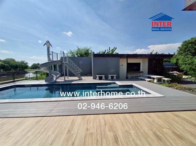 ไม่ใช่ ที่ดิน + บ้านเดี่ยว 1 ชั้น 3 ไร่ 231 ตร.ว. ซอยวัดท่าเกวียน (ติดคลองพระอุดม) ถนนราชพฤกษ์ตัดใหม่ ถนนหมายเลข345 เมืองนนทบุรี รูปที่ 3