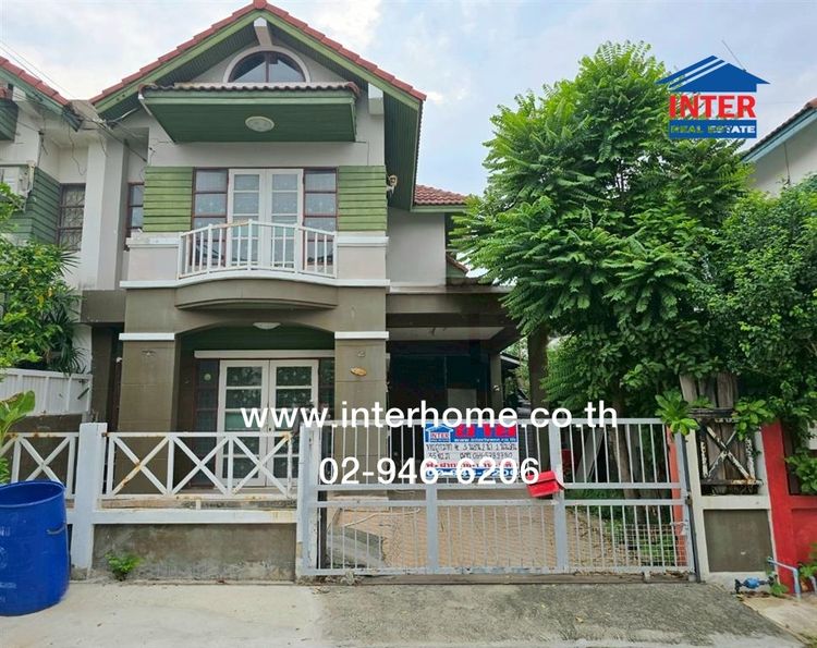 มีบางส่วน ไม่ใช่ บ้านเเฝด 2 ชั้น 35 ตร.ว. หมู่บ้านเก้าแสนทวินโฮม ตรงข้ามวัดพระธรรมกาย ซอยคลองสาม 6-7 (ซอยเกษมสันต์) ถนนเลียบคลองสาม คลองหลวง ปทุมธานี