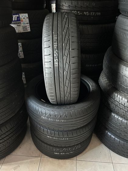 GOODYEAR 185 55 16 มือสอง 4 เส้น รูปที่ 3