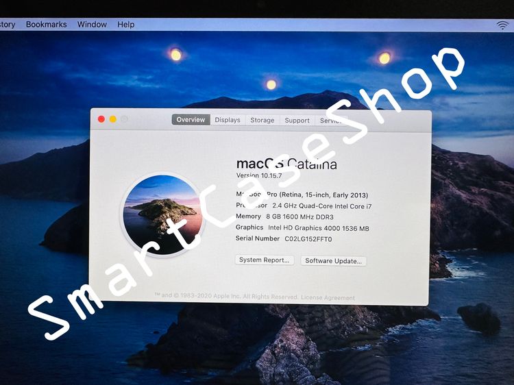 MacBook Pro Retina 15-inch 2013 Quad-Core i7 2.4GHz Ram 8GB รูปที่ 5