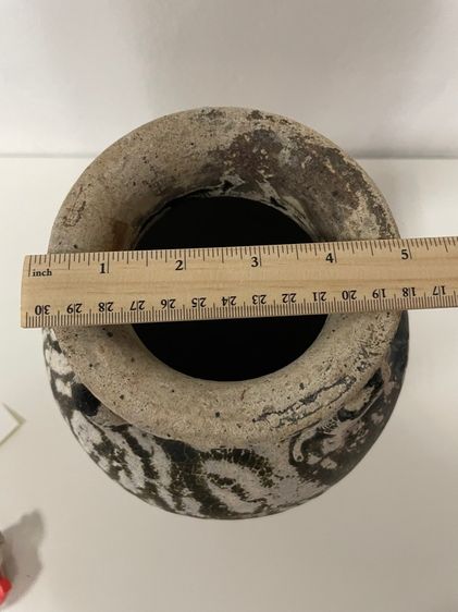 ไห 4 หู สิงค์บุรี บ้านบางระจัน เตาแม่น่ำน้อย สมัยอยุธยา  รูปที่ 10