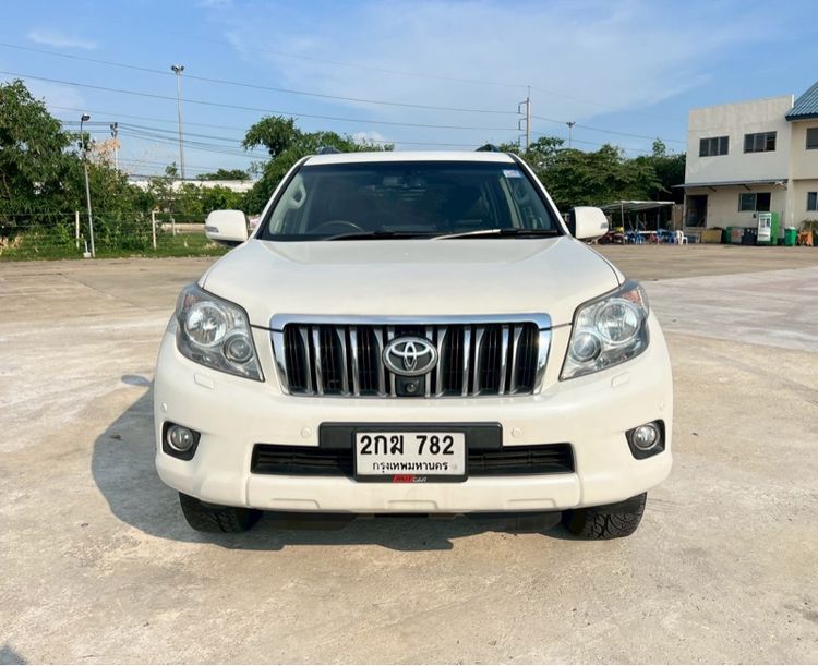 Toyota Land Cruiser Prado 2013 3.0 D4D 4WD ดีเซล เกียร์อัตโนมัติ ขาว