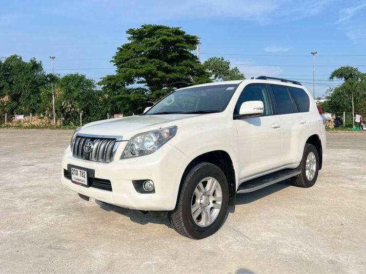 Toyota Land Cruiser Prado 2013 3.0 D4D 4WD ดีเซล เกียร์อัตโนมัติ ขาว รูปที่ 3