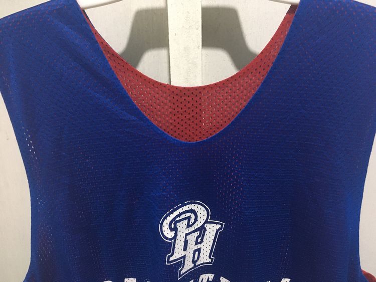 เสื้อกีฬา BasketBall แบรนด์ Alleson (ใส่ได้2ด้าน) สีน้ำเงินกับแดง รูปที่ 3