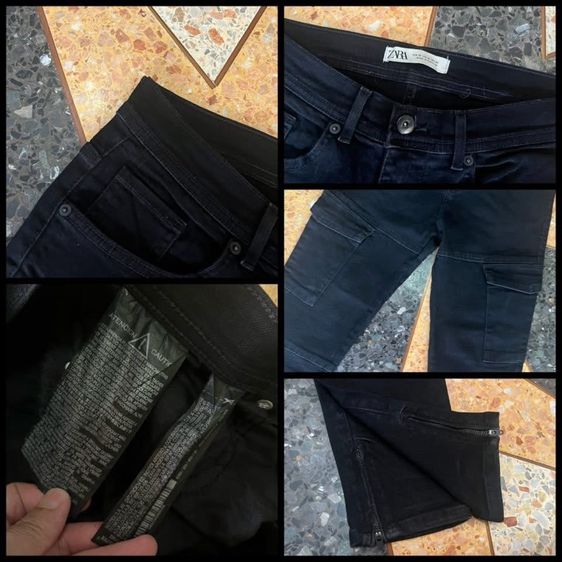 📌ZARA MAN -Cargo jeans👖 เอว29-31 รูปที่ 5