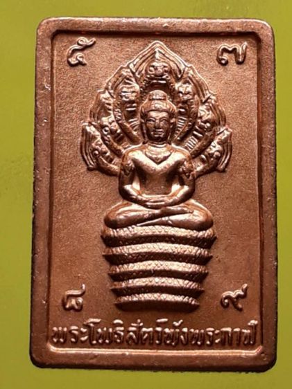 เหรียญแสตมป์ปรก พระโพธิสัตว์พังพระกาฬ