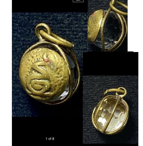 ลูกแก้วสารพัดนึก ยันต์เฑาะว์ หลวงพ่อฤาษีลิงดำ วัดท่าซุง อุทัยธานี     P 688