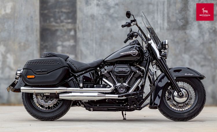Harley Davidson Heritage Softail114 ปี2020 สีดำ วิ่ง7,000Mi.  รูปที่ 2
