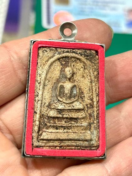 	 พระสมเด็จ พิมพ์พระประธาน กรุวัดสะตือพุทธไสยาสน์ พระนครศรีอยุธยา รูปที่ 6