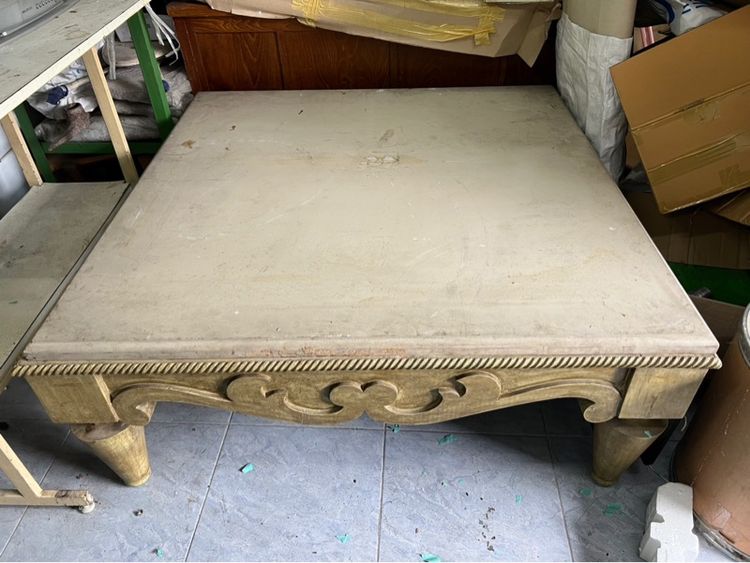 โต๊ะกลางไม้จริง หนักมาก รูปที่ 2