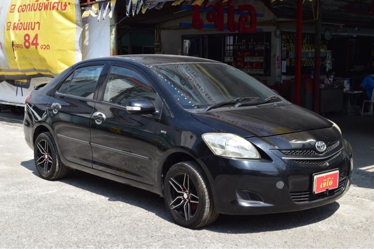 Toyota Vios 2007 1.5 E Sedan เบนซิน เกียร์ธรรมดา ดำ รูปที่ 2