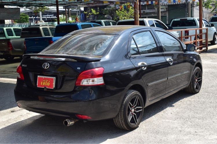 Toyota Vios 2007 1.5 E Sedan เบนซิน เกียร์ธรรมดา ดำ รูปที่ 3