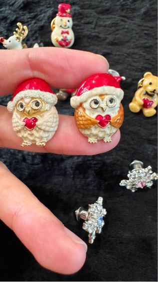 เข็มกลัดเคลือบอีนาเมลคอลเลกชั่นคริสต์มาส จากญี่ปุ่น งานสะสมหายากค่ะ รูปที่ 7