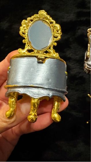 กล่องใส่เครื่องประดับชุดเฟอร์นิเจอร์ ประดับคริสตัลสวารอฟสกี้ รูปที่ 4