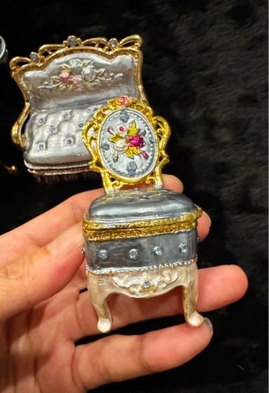 กล่องใส่เครื่องประดับชุดเฟอร์นิเจอร์ ประดับคริสตัลสวารอฟสกี้ รูปที่ 14