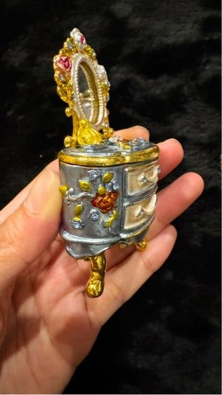 กล่องใส่เครื่องประดับชุดเฟอร์นิเจอร์ ประดับคริสตัลสวารอฟสกี้ รูปที่ 5