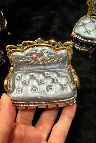 กล่องใส่เครื่องประดับชุดเฟอร์นิเจอร์ ประดับคริสตัลสวารอฟสกี้ รูปที่ 10