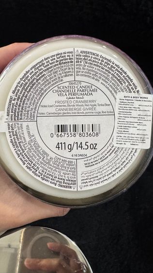 Bath and Body Works’ SCENTED CANDLE  three-wick เทียนหอมแบบ 3 หัวจุด  รูปที่ 6