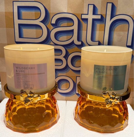 เทียนหอมแบบ 3 หัวจุด Bath and Body Works