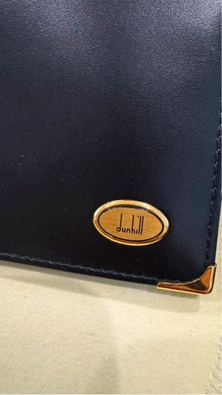กระเป๋าสตางค์หนังยาวสีดำ ALFRED DUNHILL LONDON พร้อมกล่อง ถุงผ้า การ์ด  รูปที่ 2