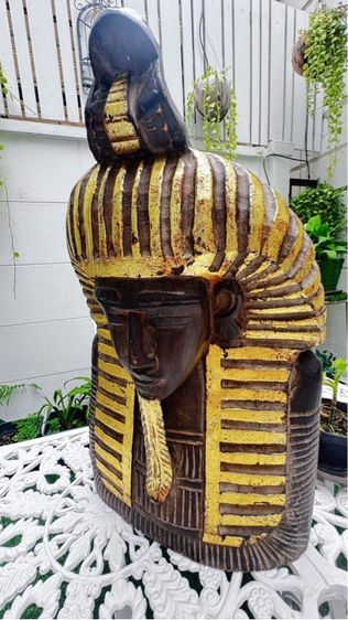 Egyptian Civilization Tutankhamun Pharaoh Wood Carvings อารยธรรมอียิปต์ ฟาโรห์ตุตันคาเมน ไม้แกะสลัก  รูปที่ 10
