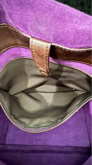 กระเป๋าถือสะพายไหล่ สไตน์บาแกตต์ หนังสีชมพูและแดง Loewe รุ่น Luca Anagram รูปที่ 10