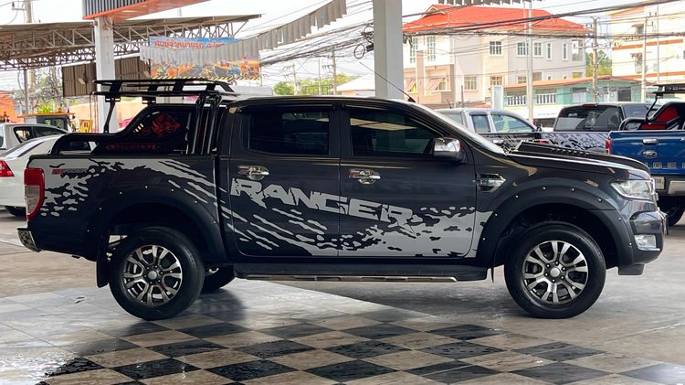 Ford Ranger 2018 2.2 Hi-Rider XLT Pickup ดีเซล ไม่ติดแก๊ส เกียร์อัตโนมัติ เทา รูปที่ 4