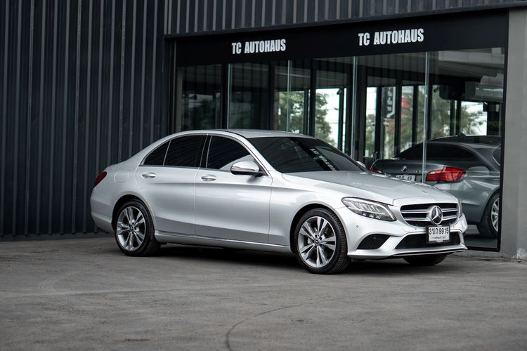 Mercedes-Benz C-Class 2020 C220 Sedan ดีเซล ไม่ติดแก๊ส เกียร์อัตโนมัติ บรอนซ์เงิน