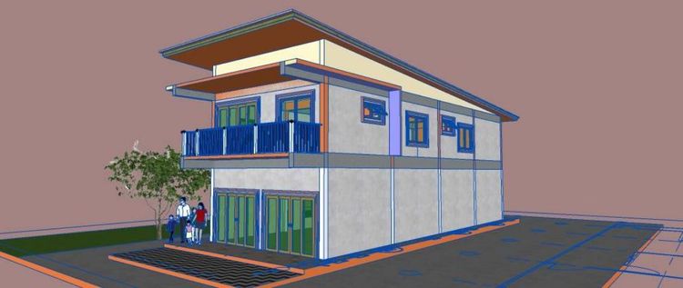 รับเขียนแบบแปลนบ้าน อาคาร ยื่นขออนุญาตก่อสร้าง รูปที่ 16