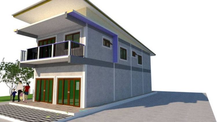 รับเขียนแบบแปลนบ้าน อาคาร ยื่นขออนุญาตก่อสร้าง รูปที่ 14