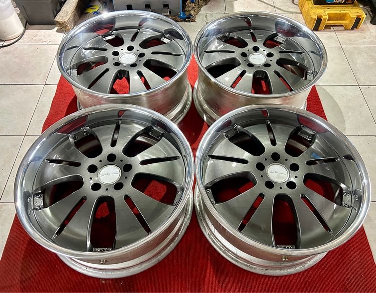 อะลูมิเนียมอัลลอย 19" อื่นๆ ล้อแท้ญี่ปุ่นขอบ19 มือสอง ใส่5x112 5x114 